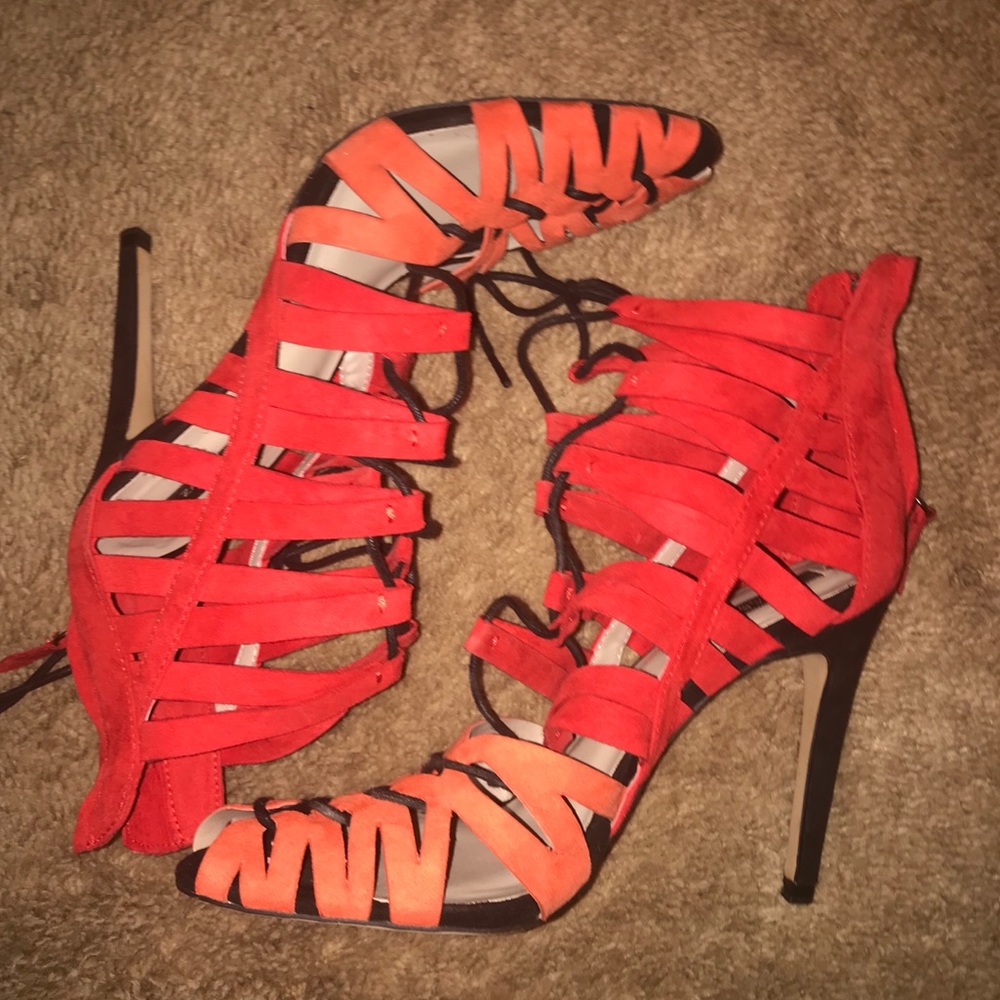 Zara two toned sandals